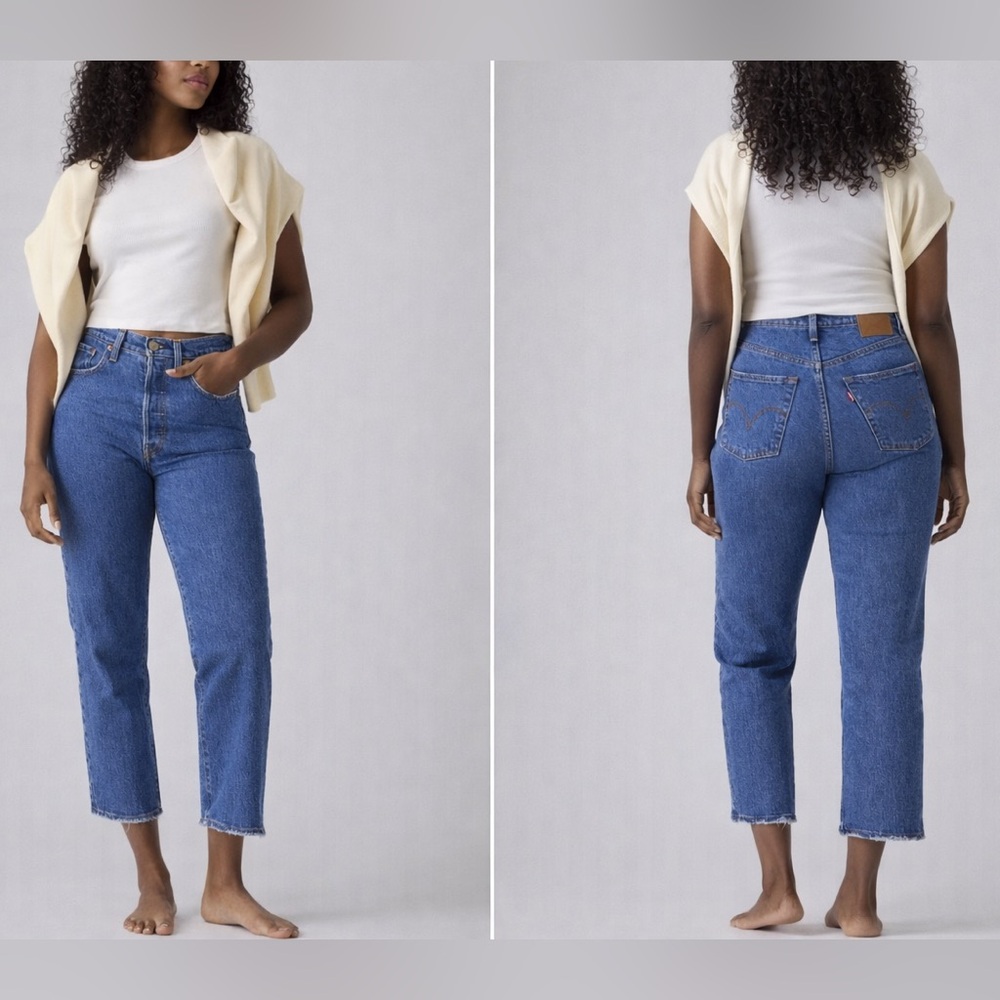 NWT Levi's Ribcage Straight Ankle Jeans - Size 32